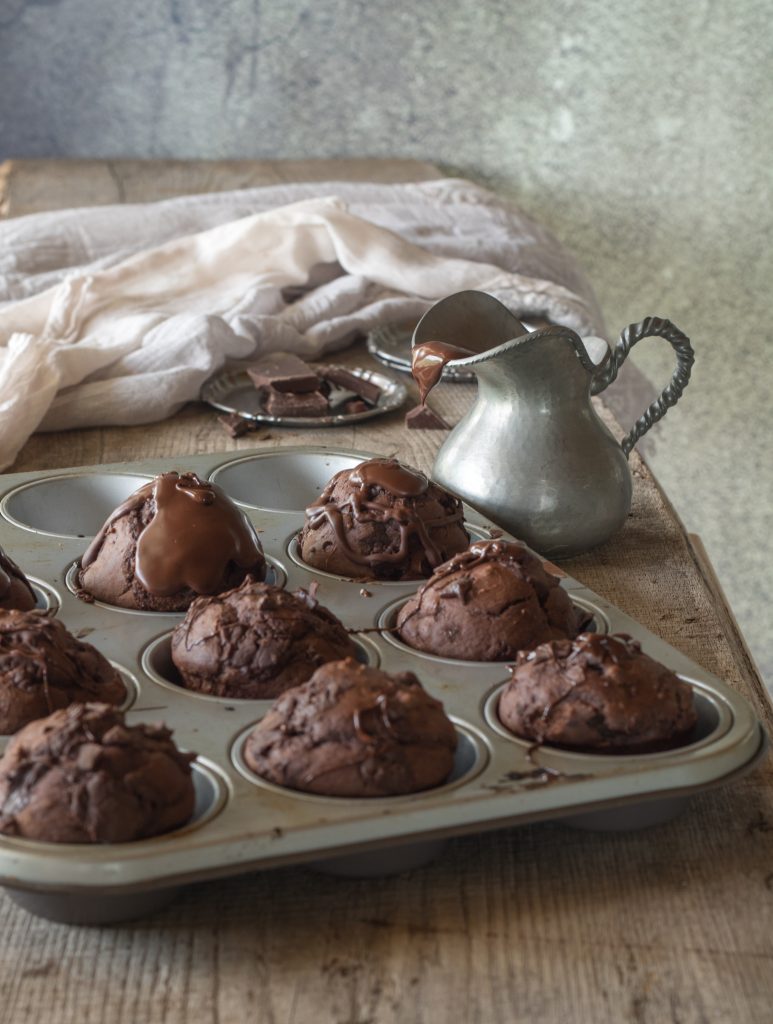 muffin doppio cioccolato